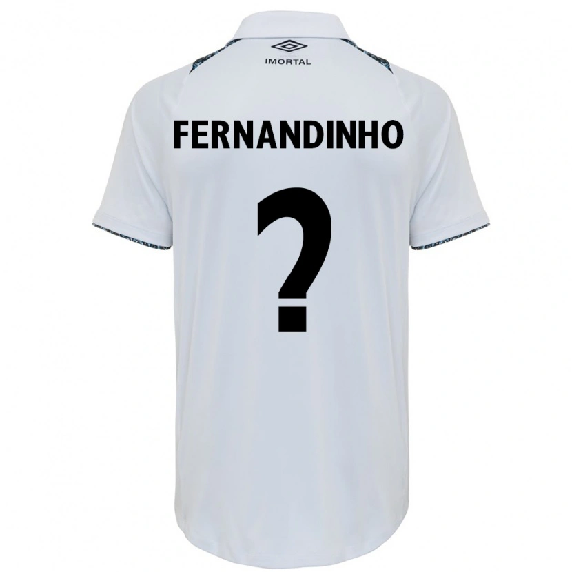 Danxen Damen Fernandinho #0 Weiß Blau Auswärtstrikot Trikot 2025/26 T-Shirt Österreich