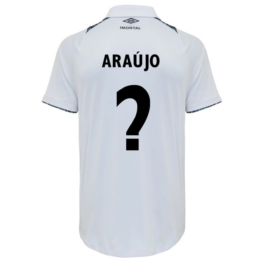 Danxen Damen João Araújo #0 Weiß Blau Auswärtstrikot Trikot 2025/26 T-Shirt Österreich