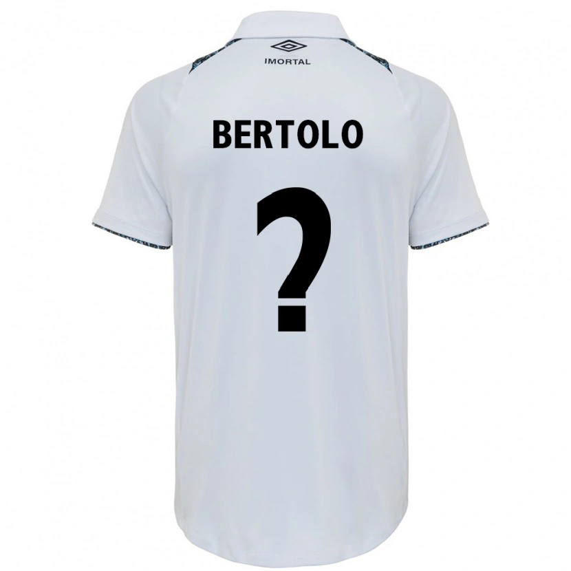 Danxen Damen Mateus Bertolo #0 Weiß Blau Auswärtstrikot Trikot 2025/26 T-Shirt Österreich