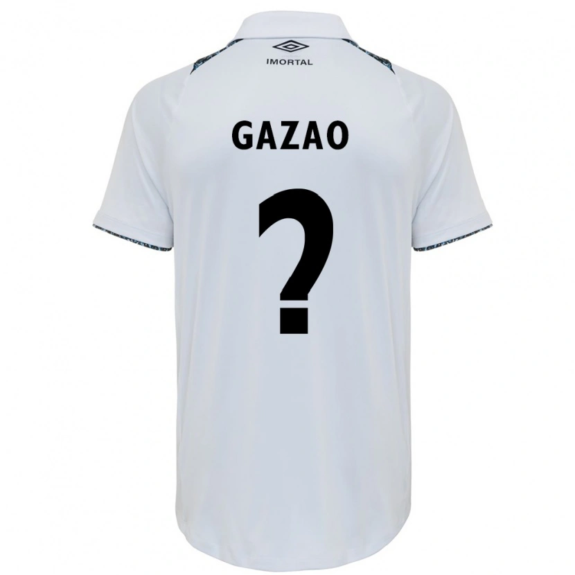 Danxen Damen Gazão #0 Weiß Blau Auswärtstrikot Trikot 2025/26 T-Shirt Österreich