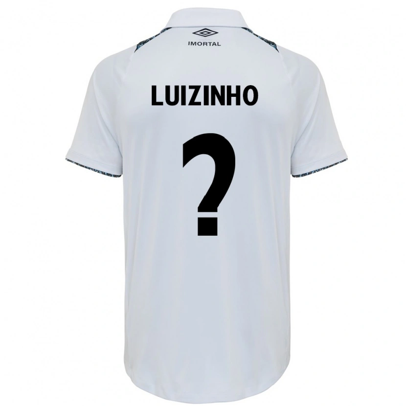Danxen Damen Luizinho #0 Weiß Blau Auswärtstrikot Trikot 2025/26 T-Shirt Österreich