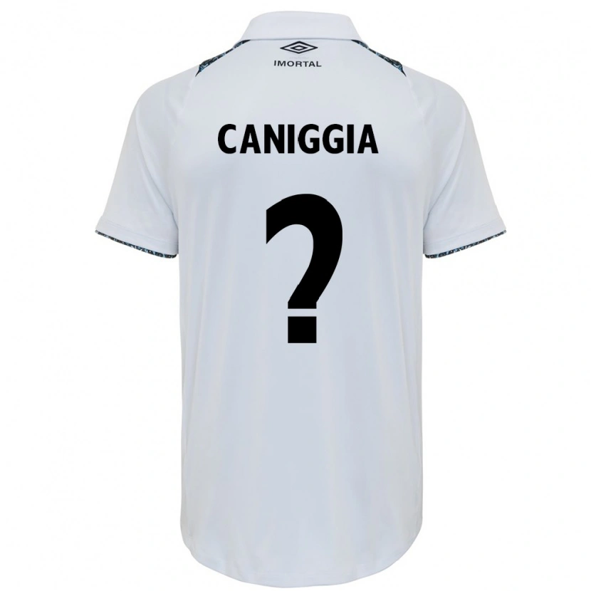Danxen Damen Lucas Caniggia #0 Weiß Blau Auswärtstrikot Trikot 2025/26 T-Shirt Österreich