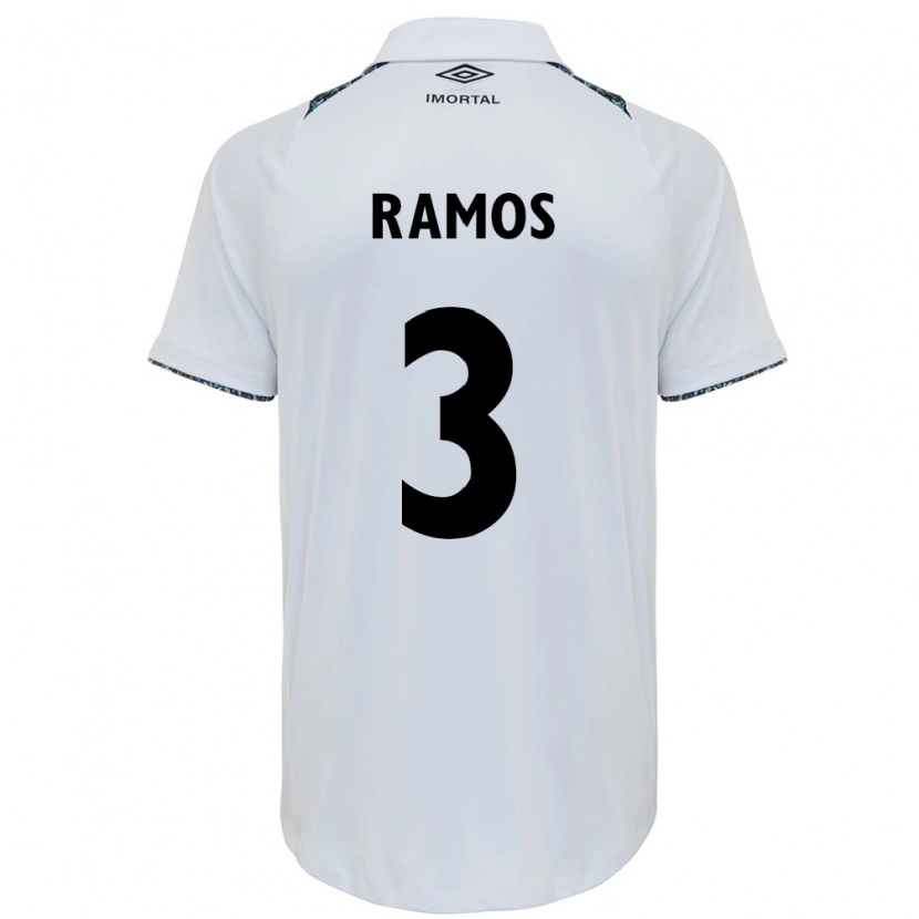 Danxen Damen João Ramos #3 Weiß Blau Auswärtstrikot Trikot 2025/26 T-Shirt Österreich