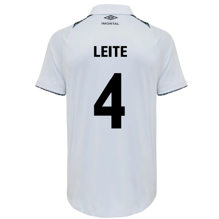 Danxen Damen Paulo Henrique Leite #4 Weiß Blau Auswärtstrikot Trikot 2025/26 T-Shirt Österreich