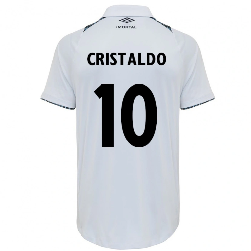 Danxen Damen Franco Cristaldo #10 Weiß Blau Auswärtstrikot Trikot 2025/26 T-Shirt Österreich