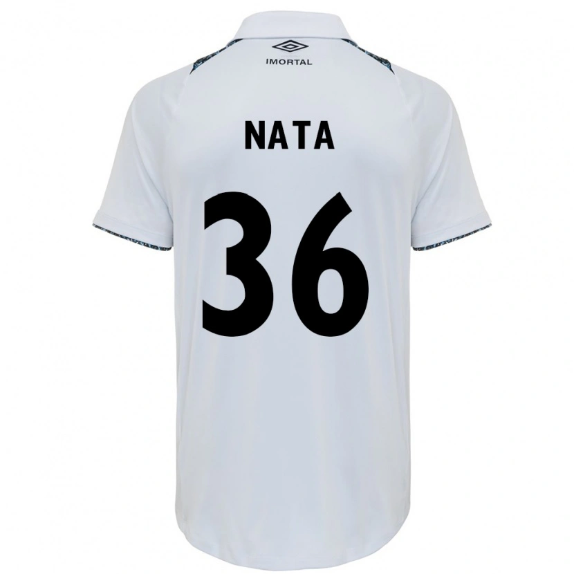 Danxen Damen Natã #36 Weiß Blau Auswärtstrikot Trikot 2025/26 T-Shirt Österreich