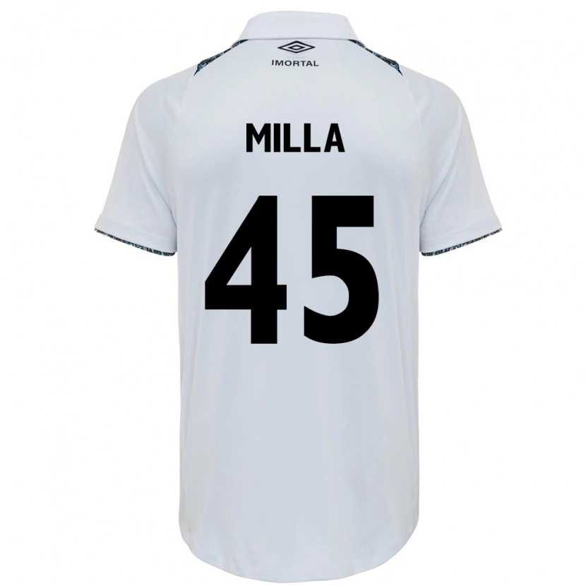 Danxen Damen Lucas Milla #45 Weiß Blau Auswärtstrikot Trikot 2025/26 T-Shirt Österreich