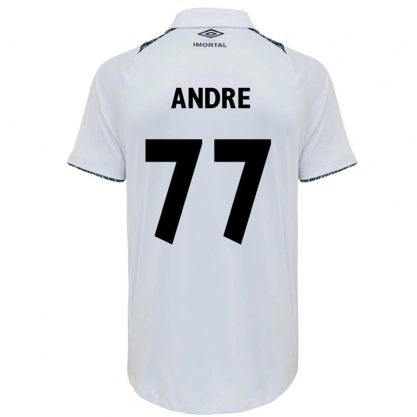 Danxen Damen André Henrique #77 Weiß Blau Auswärtstrikot Trikot 2025/26 T-Shirt Österreich