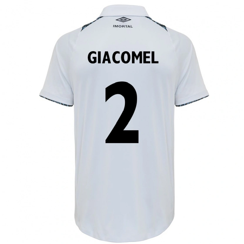 Danxen Damen Laís Giacomel #2 Weiß Blau Auswärtstrikot Trikot 2025/26 T-Shirt Österreich