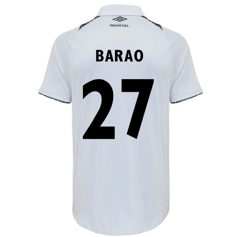 Danxen Damen Dani Barão #27 Weiß Blau Auswärtstrikot Trikot 2025/26 T-Shirt Österreich