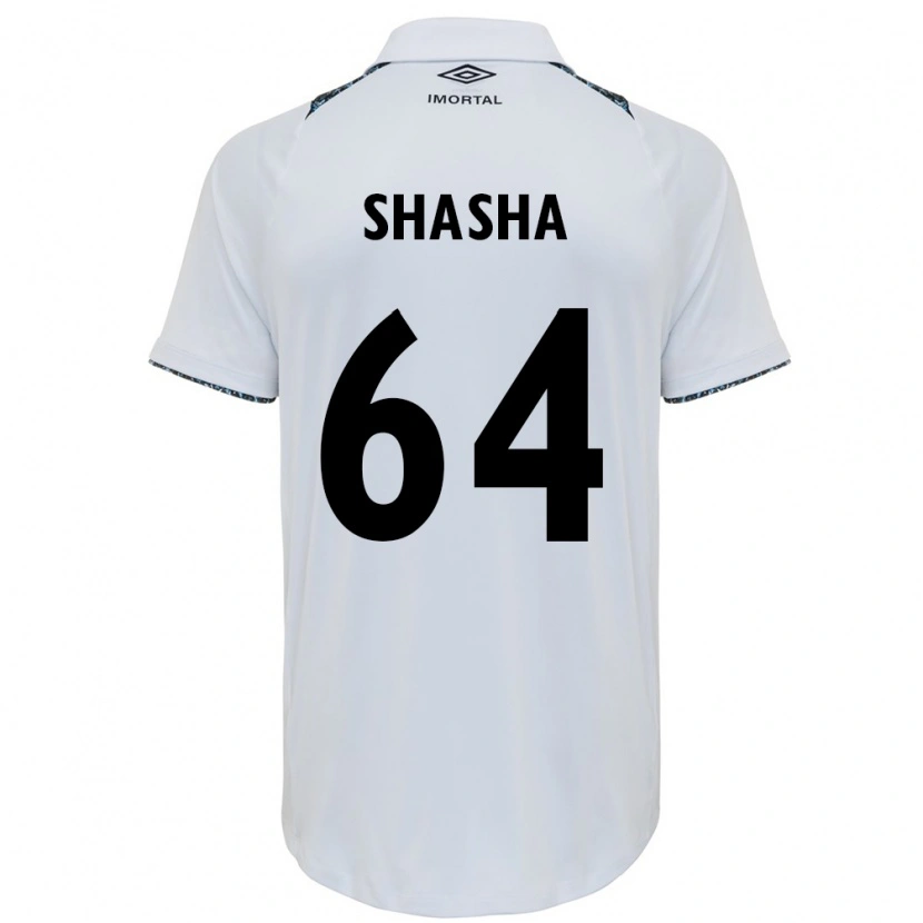 Danxen Damen Shashá #64 Weiß Blau Auswärtstrikot Trikot 2025/26 T-Shirt Österreich