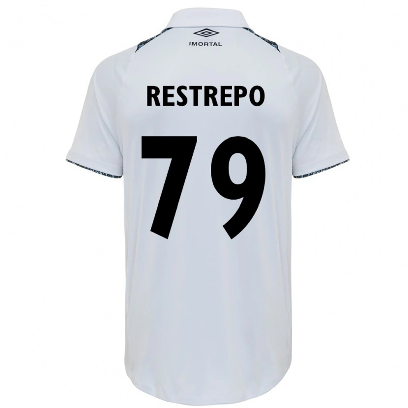 Danxen Damen Kelly Restrepo #79 Weiß Blau Auswärtstrikot Trikot 2025/26 T-Shirt Österreich