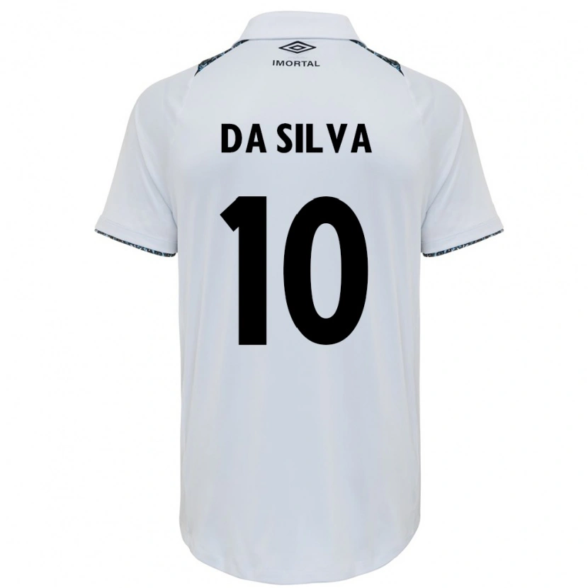 Danxen Damen Juliana Odilon Da Silva #10 Weiß Blau Auswärtstrikot Trikot 2025/26 T-Shirt Österreich