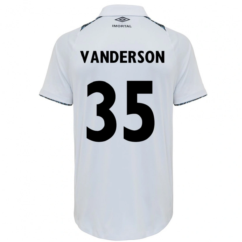 Danxen Damen Vanderson #35 Weiß Blau Auswärtstrikot Trikot 2025/26 T-Shirt Österreich