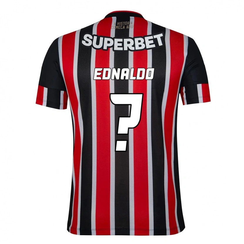 Danxen Damen José Ednaldo #0 Schwarz Rot Auswärtstrikot Trikot 2025/26 T-Shirt Österreich