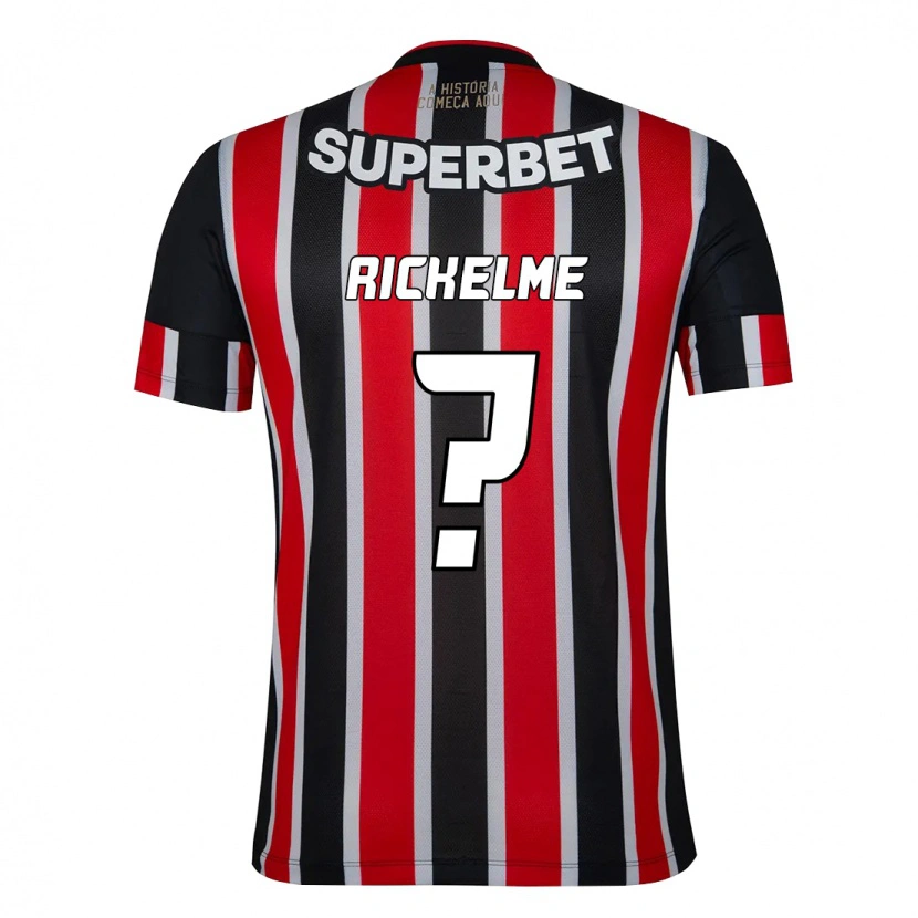 Danxen Damen Marques Rickelme #0 Schwarz Rot Auswärtstrikot Trikot 2025/26 T-Shirt Österreich