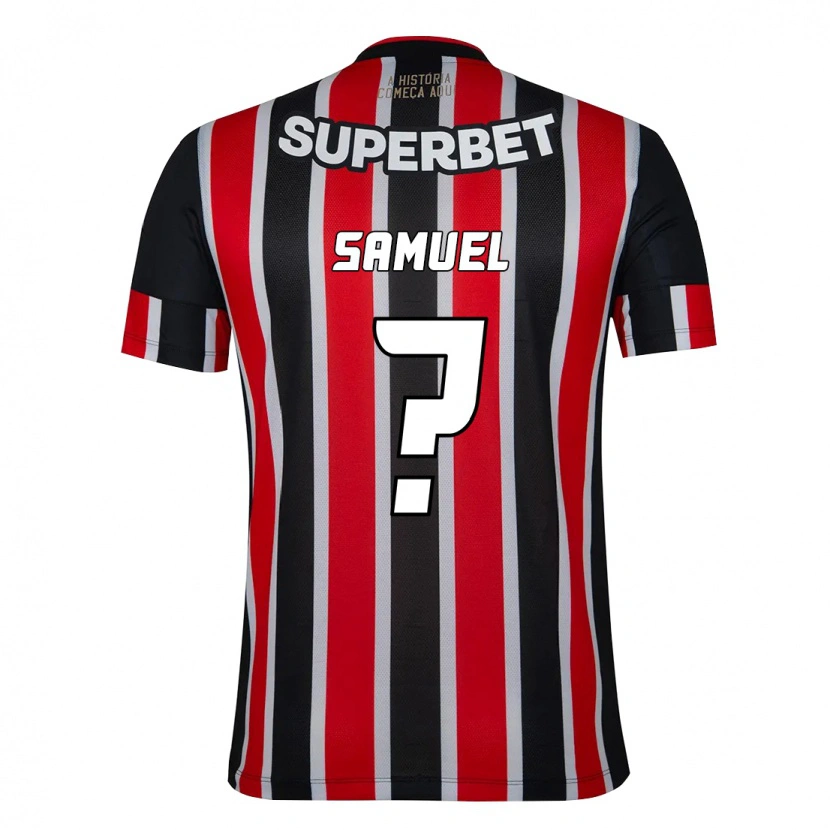 Danxen Damen Samuel #0 Schwarz Rot Auswärtstrikot Trikot 2025/26 T-Shirt Österreich