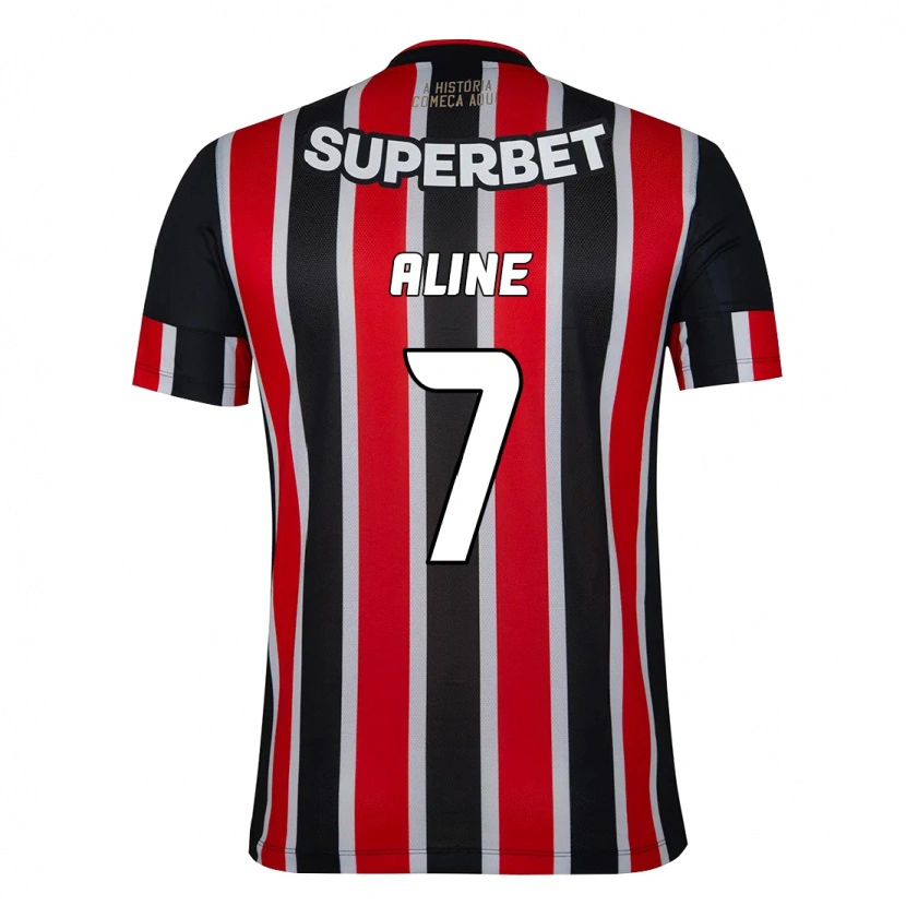 Danxen Damen Aline #7 Schwarz Rot Auswärtstrikot Trikot 2025/26 T-Shirt Österreich