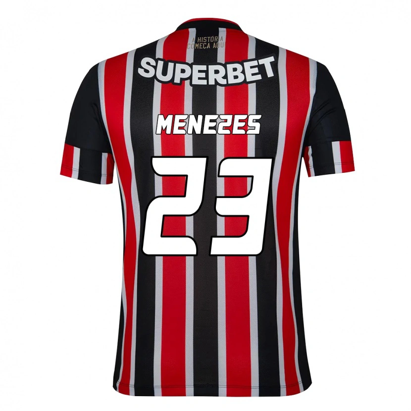 Danxen Damen Bia Menezes #23 Schwarz Rot Auswärtstrikot Trikot 2025/26 T-Shirt Österreich
