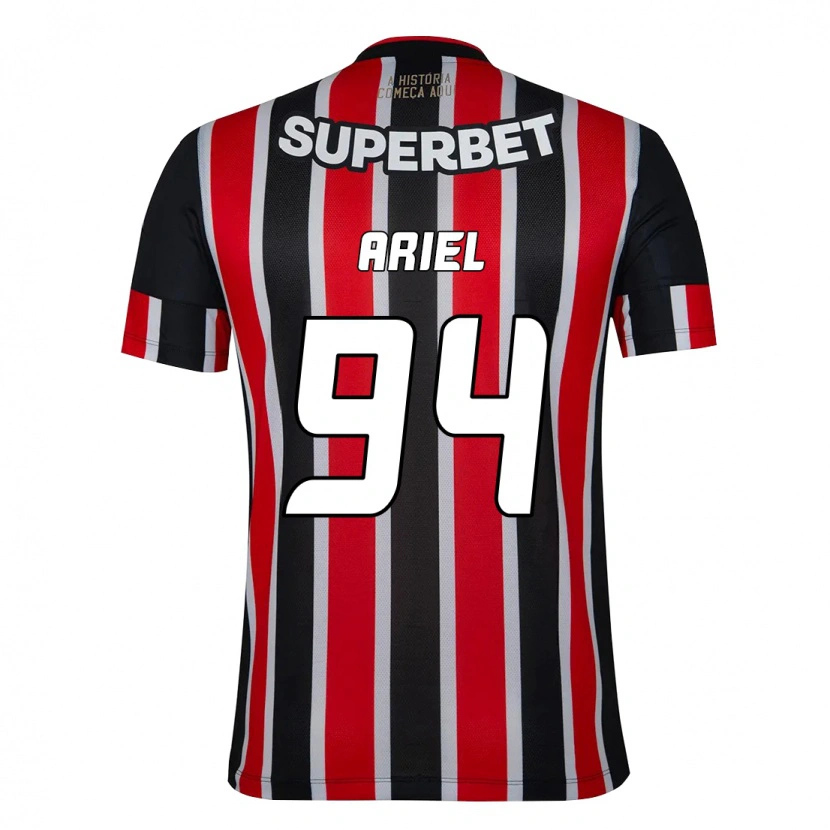 Danxen Damen Ariel #94 Schwarz Rot Auswärtstrikot Trikot 2025/26 T-Shirt Österreich