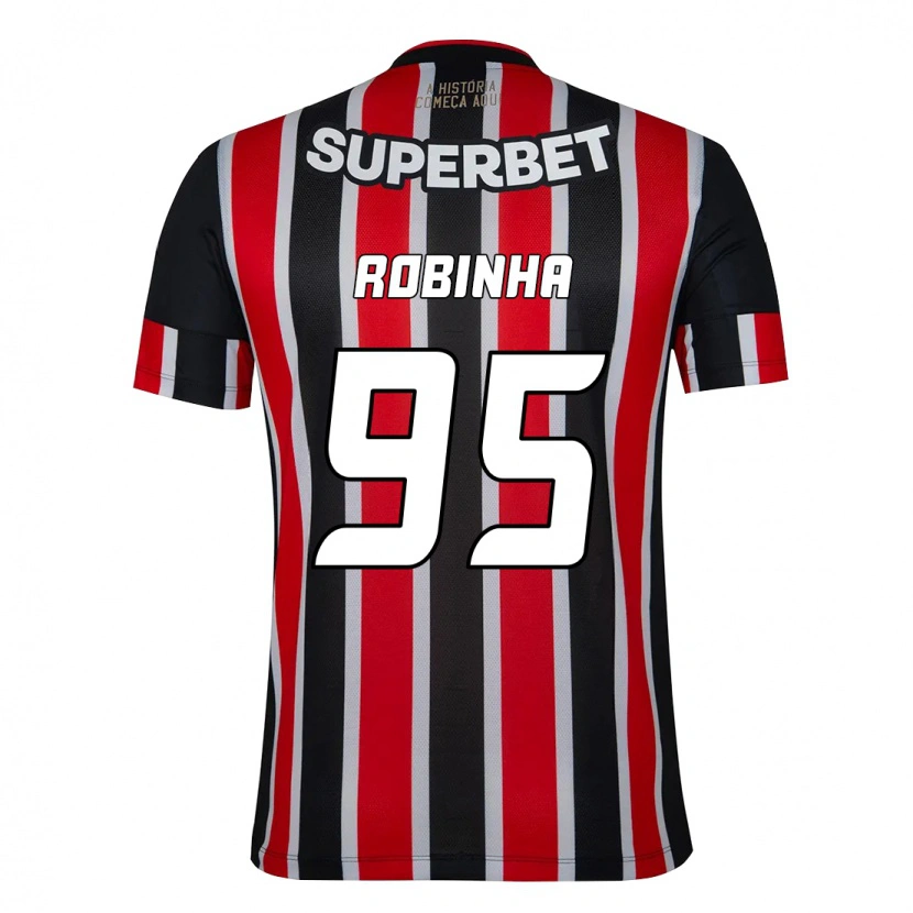 Danxen Damen Robinha #95 Schwarz Rot Auswärtstrikot Trikot 2025/26 T-Shirt Österreich