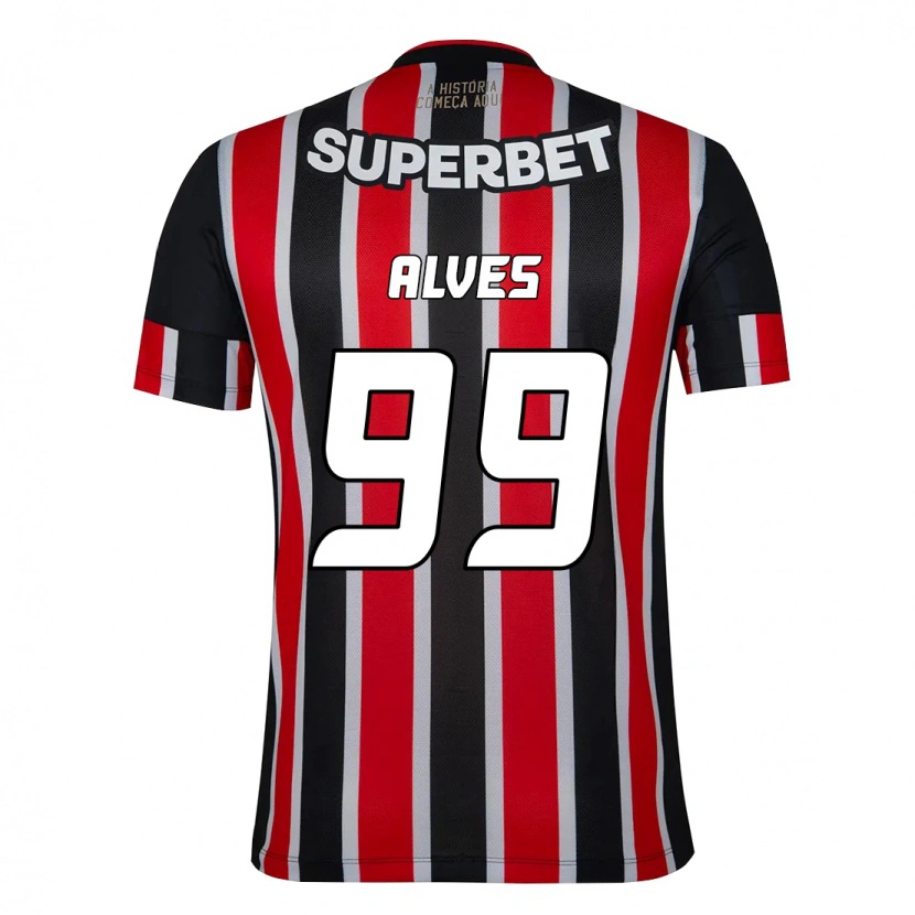 Danxen Damen Letícia Alves #99 Schwarz Rot Auswärtstrikot Trikot 2025/26 T-Shirt Österreich