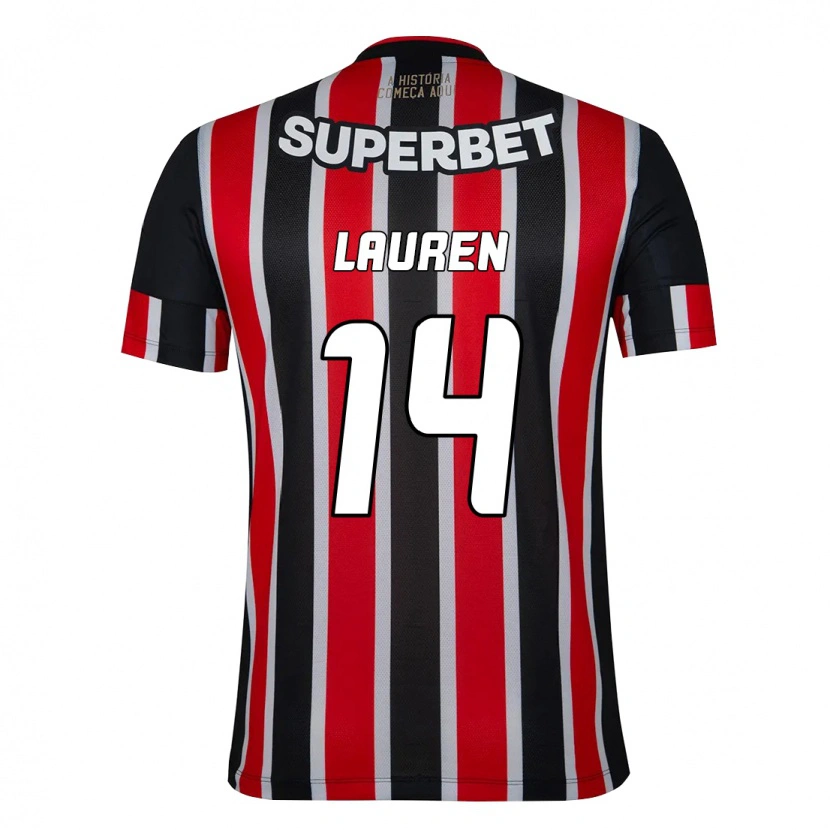 Danxen Damen Lauren #14 Schwarz Rot Auswärtstrikot Trikot 2025/26 T-Shirt Österreich