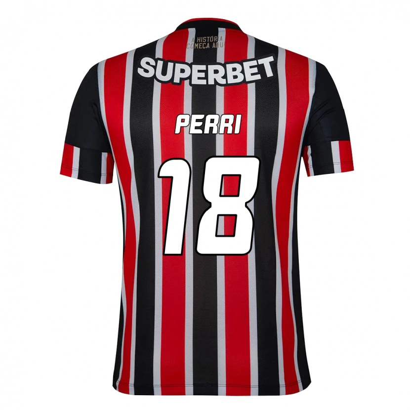 Danxen Damen Lucas Perri #18 Schwarz Rot Auswärtstrikot Trikot 2025/26 T-Shirt Österreich