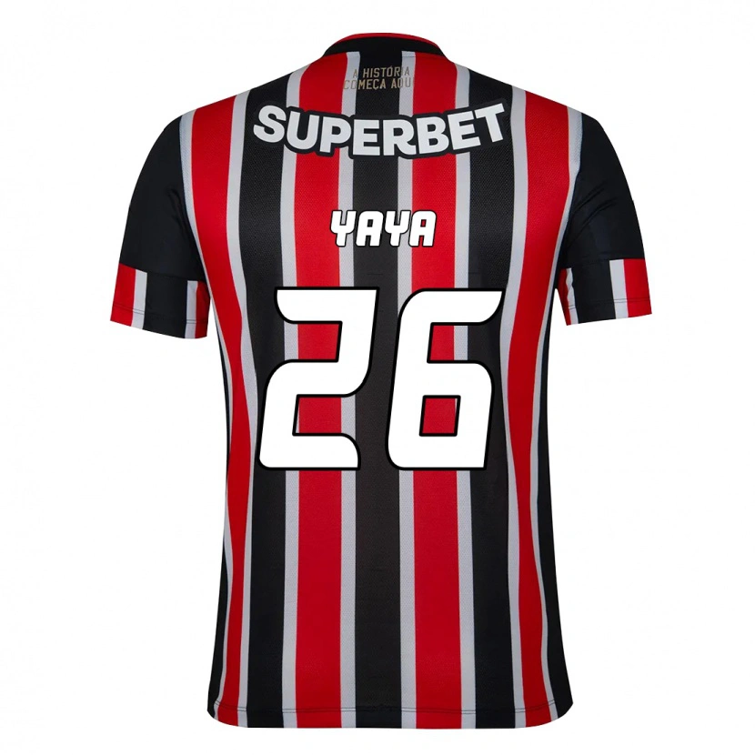 Danxen Damen Yaya #26 Schwarz Rot Auswärtstrikot Trikot 2025/26 T-Shirt Österreich