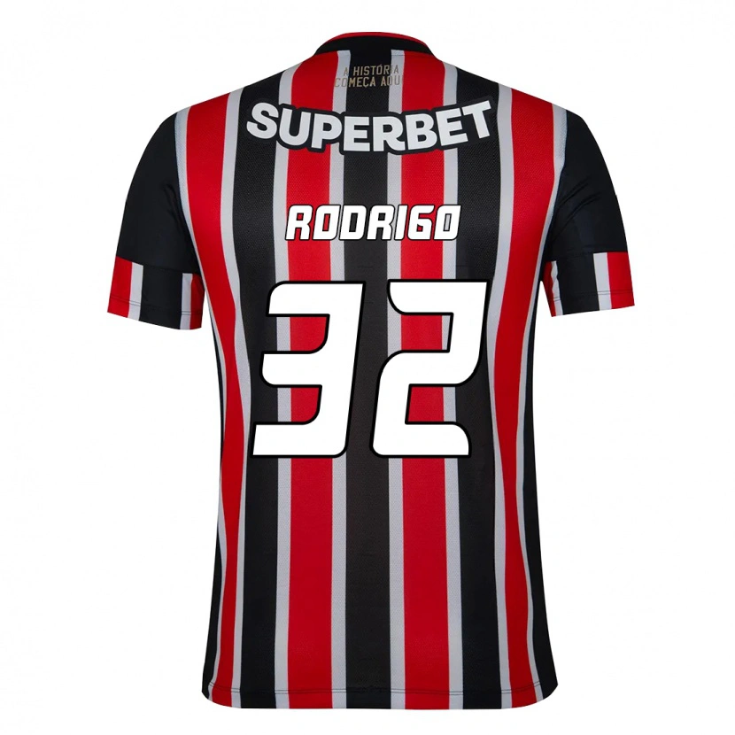 Danxen Damen Rodrigo #32 Schwarz Rot Auswärtstrikot Trikot 2025/26 T-Shirt Österreich