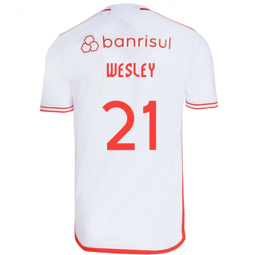 Danxen Damen Wesley #21 Weiß Rot Auswärtstrikot Trikot 2025/26 T-Shirt Österreich