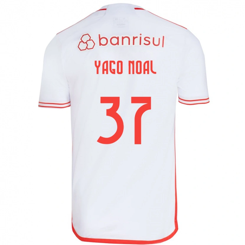Danxen Damen Yago Noal #37 Weiß Rot Auswärtstrikot Trikot 2025/26 T-Shirt Österreich