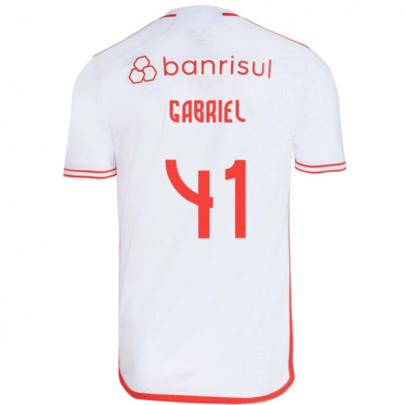 Danxen Damen Victor Gabriel #41 Weiß Rot Auswärtstrikot Trikot 2025/26 T-Shirt Österreich
