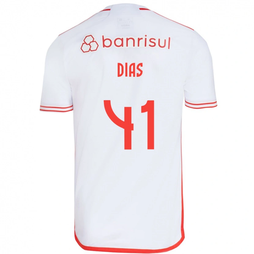 Danxen Damen Matheus Dias #41 Weiß Rot Auswärtstrikot Trikot 2025/26 T-Shirt Österreich