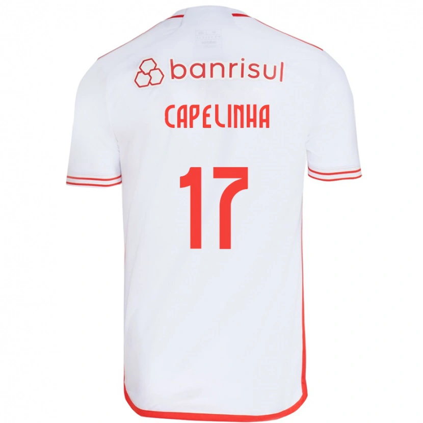 Danxen Damen Capelinha #17 Weiß Rot Auswärtstrikot Trikot 2025/26 T-Shirt Österreich