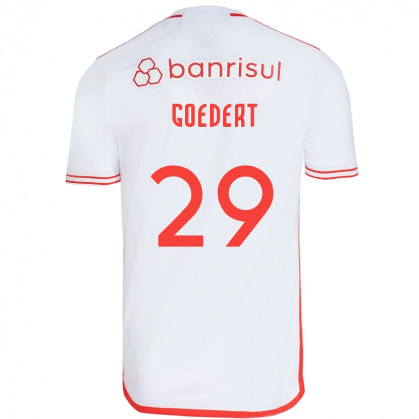 Danxen Damen Alice Goedert #29 Weiß Rot Auswärtstrikot Trikot 2025/26 T-Shirt Österreich