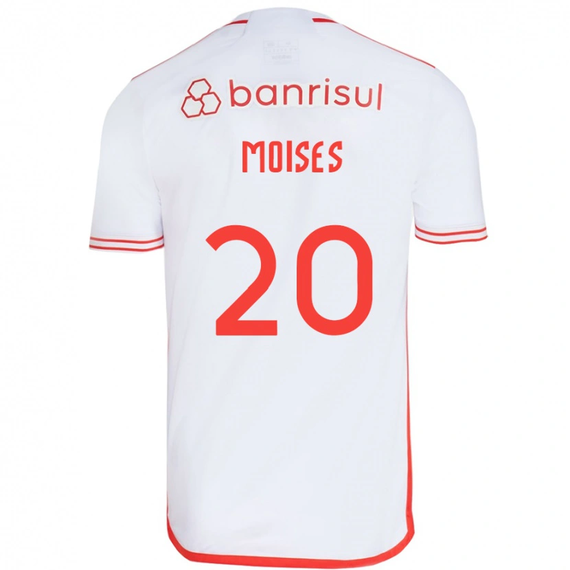Danxen Damen Moises #20 Weiß Rot Auswärtstrikot Trikot 2025/26 T-Shirt Österreich
