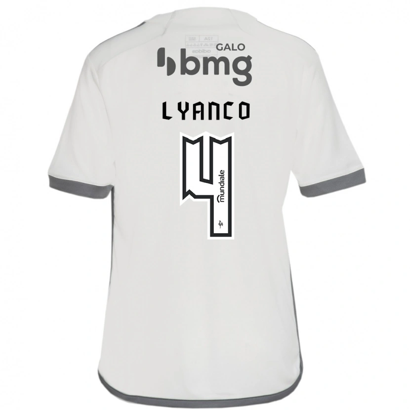 Danxen Damen Lyanco #4 Off-White Auswärtstrikot Trikot 2025/26 T-Shirt Österreich