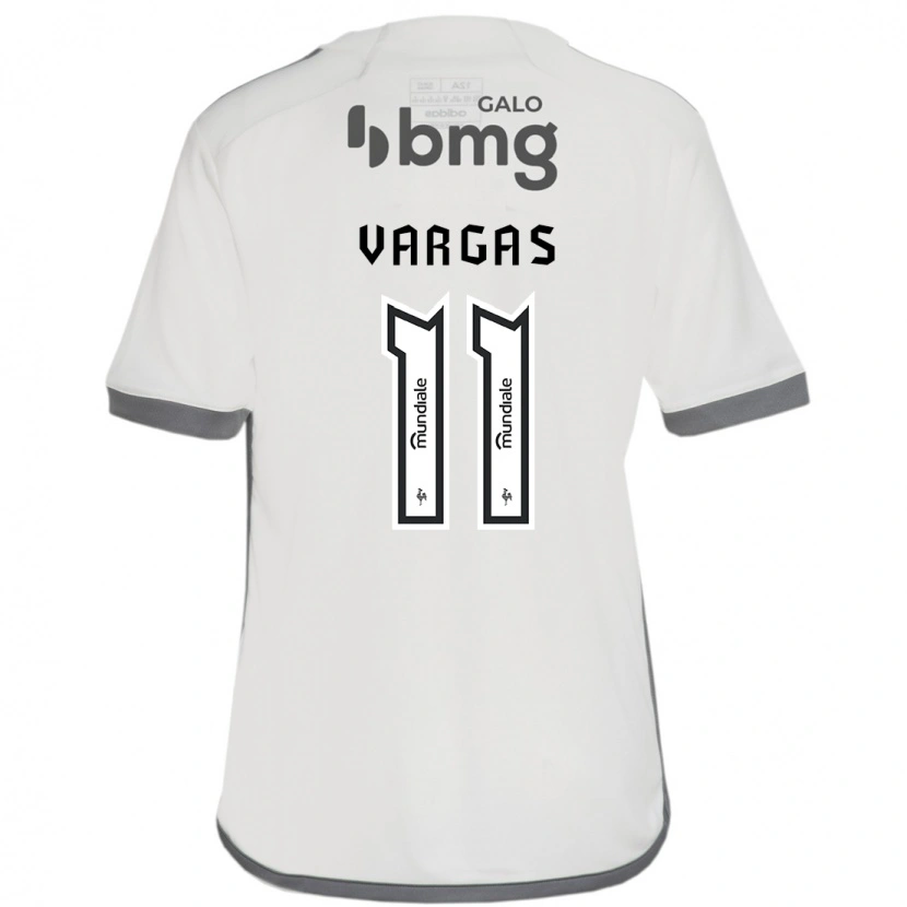 Danxen Damen Eduardo Vargas #11 Off-White Auswärtstrikot Trikot 2025/26 T-Shirt Österreich