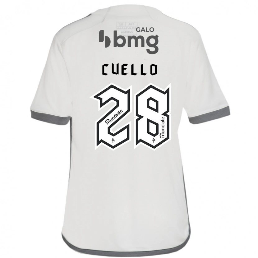Danxen Damen Tomás Cuello #28 Off-White Auswärtstrikot Trikot 2025/26 T-Shirt Österreich