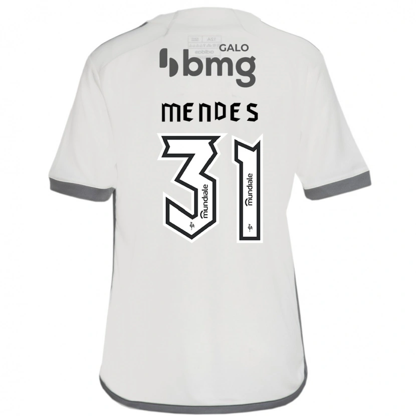 Danxen Damen Matheus Mendes #31 Off-White Auswärtstrikot Trikot 2025/26 T-Shirt Österreich