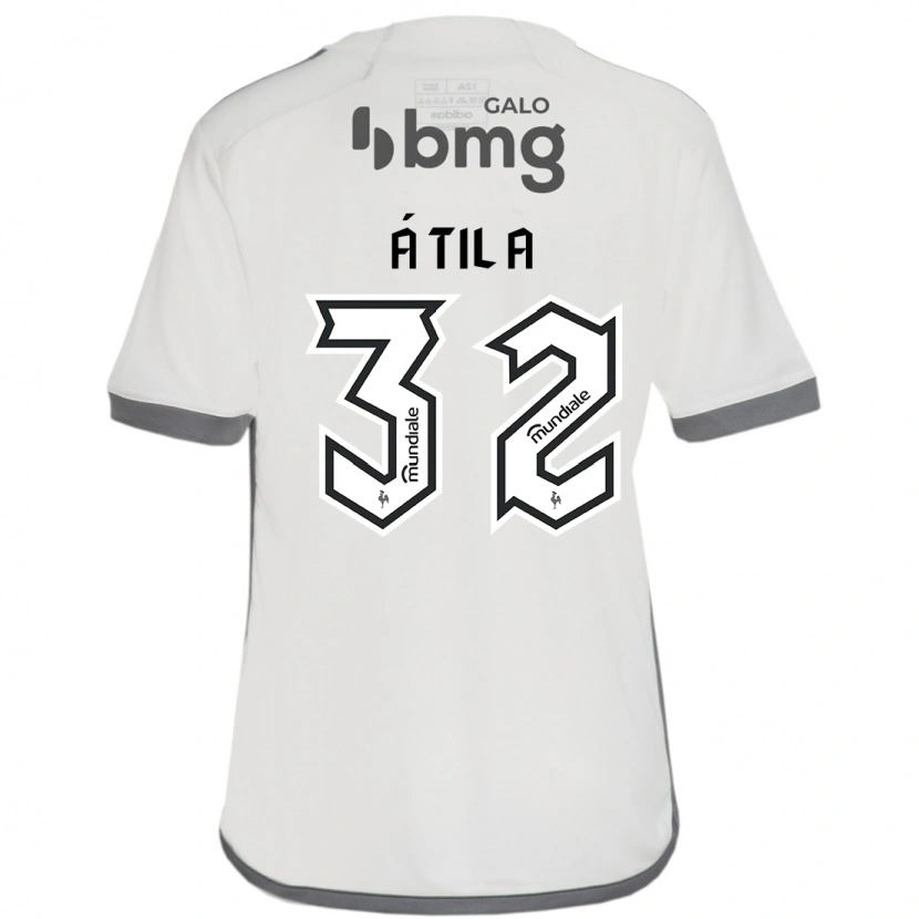 Danxen Damen Gabriel Átila #32 Off-White Auswärtstrikot Trikot 2025/26 T-Shirt Österreich