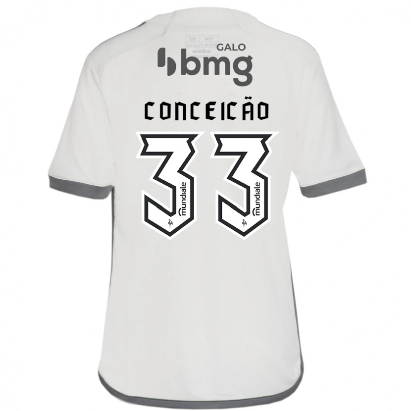 Danxen Damen Robert Conceição #33 Off-White Auswärtstrikot Trikot 2025/26 T-Shirt Österreich