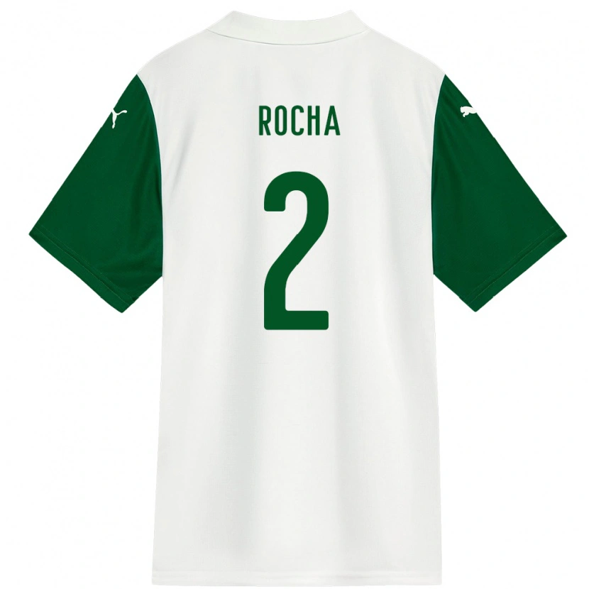 Danxen Damen Marcos Rocha #2 Weiß Grün Auswärtstrikot Trikot 2025/26 T-Shirt Österreich