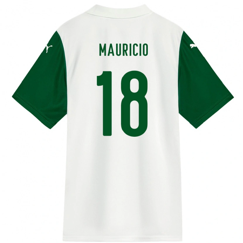 Danxen Damen Mauricio #18 Weiß Grün Auswärtstrikot Trikot 2025/26 T-Shirt Österreich