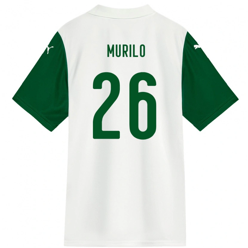 Danxen Damen Murilo #26 Weiß Grün Auswärtstrikot Trikot 2025/26 T-Shirt Österreich