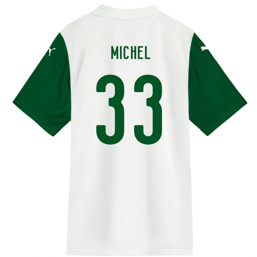 Danxen Damen Michel #33 Weiß Grün Auswärtstrikot Trikot 2025/26 T-Shirt Österreich