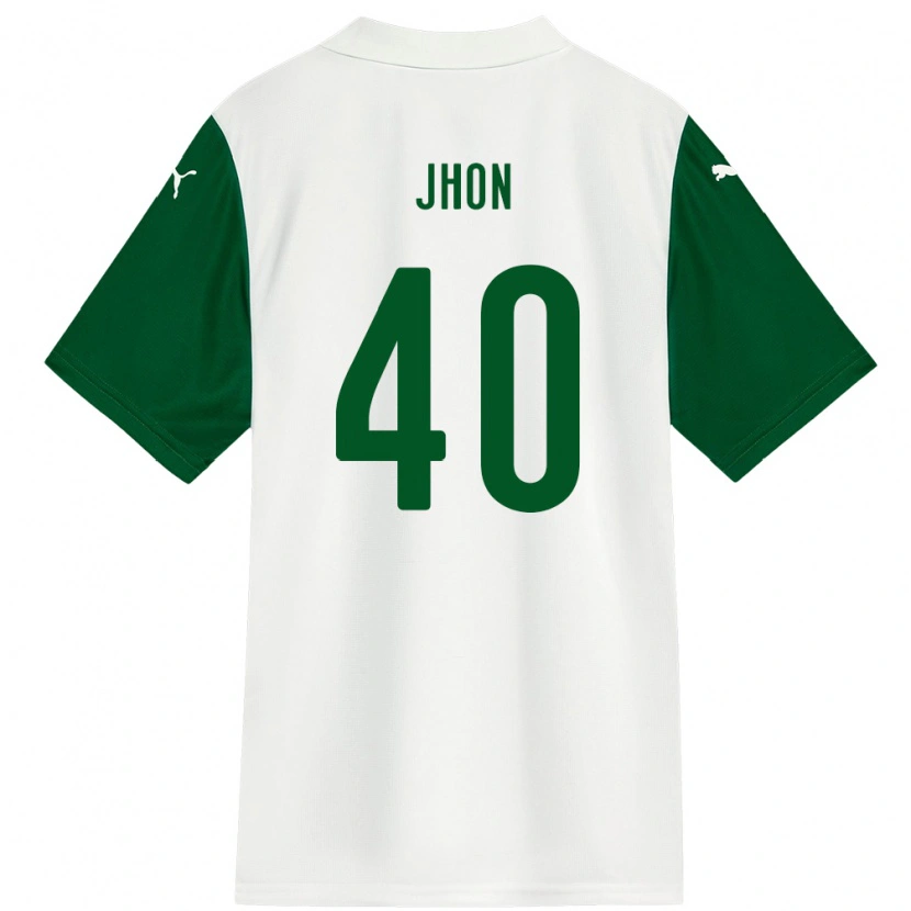 Danxen Damen Jhon Jhon #40 Weiß Grün Auswärtstrikot Trikot 2025/26 T-Shirt Österreich