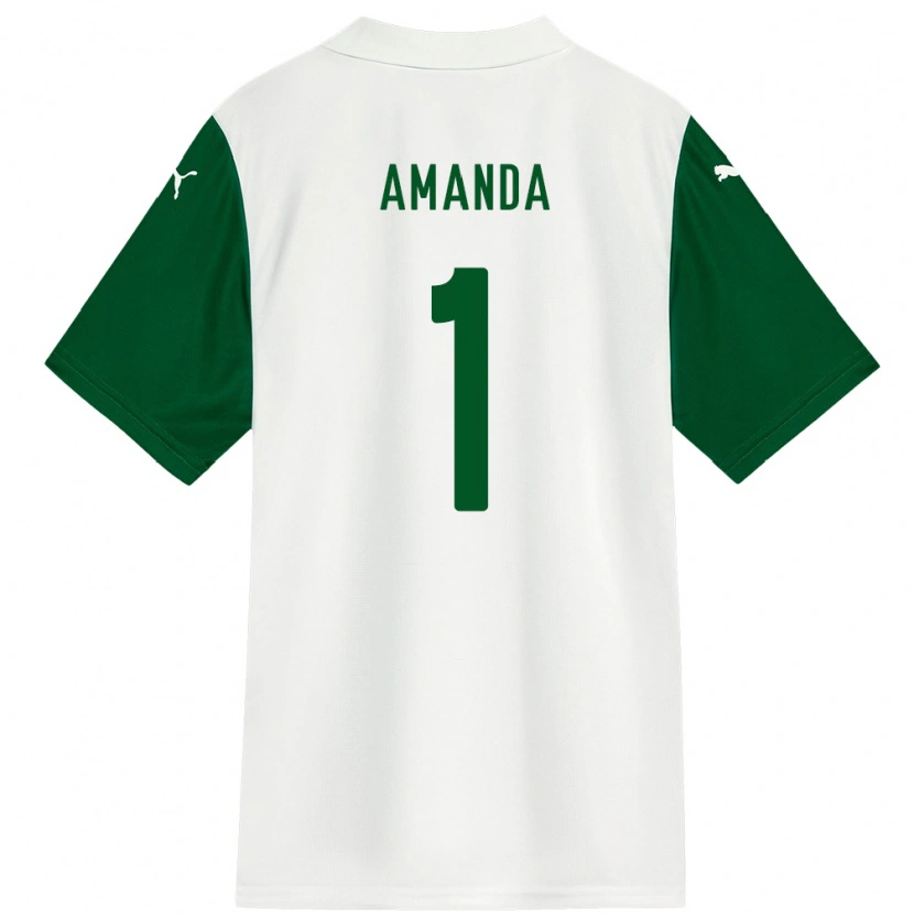 Danxen Damen Amanda #1 Weiß Grün Auswärtstrikot Trikot 2025/26 T-Shirt Österreich