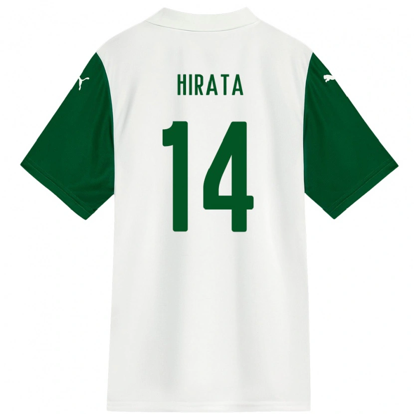 Danxen Damen Bruna Hirata #14 Weiß Grün Auswärtstrikot Trikot 2025/26 T-Shirt Österreich